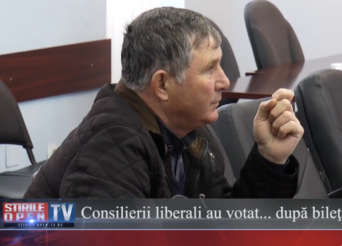 Consilierii liberalu au votat dupa biletel